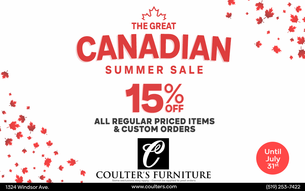 Canadian Furniture Sale Coulters Furniture Windsor Ontario July 2024 Sale Sales